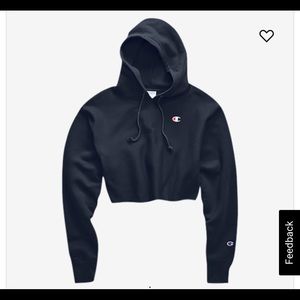 Champion Cropped Hoodie